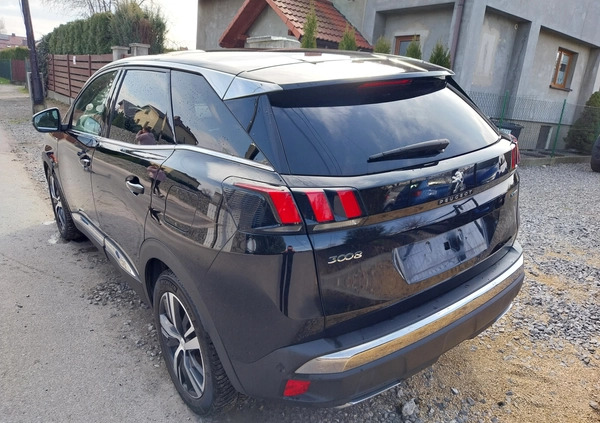 Peugeot 3008 cena 74900 przebieg: 97000, rok produkcji 2020 z Biała małe 704